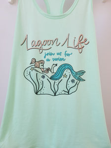 Lagoon Life Neverland Mermaid Tank Top