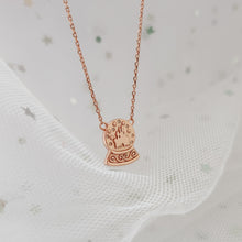 Load image into Gallery viewer, Snow Globe Castle Necklace
