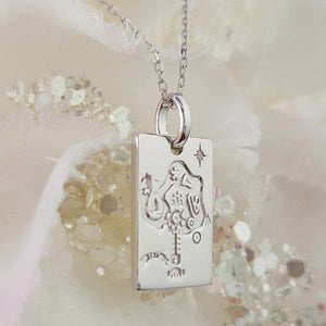 Kingdom Park Map Necklace