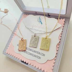 Studios Park Map Necklace