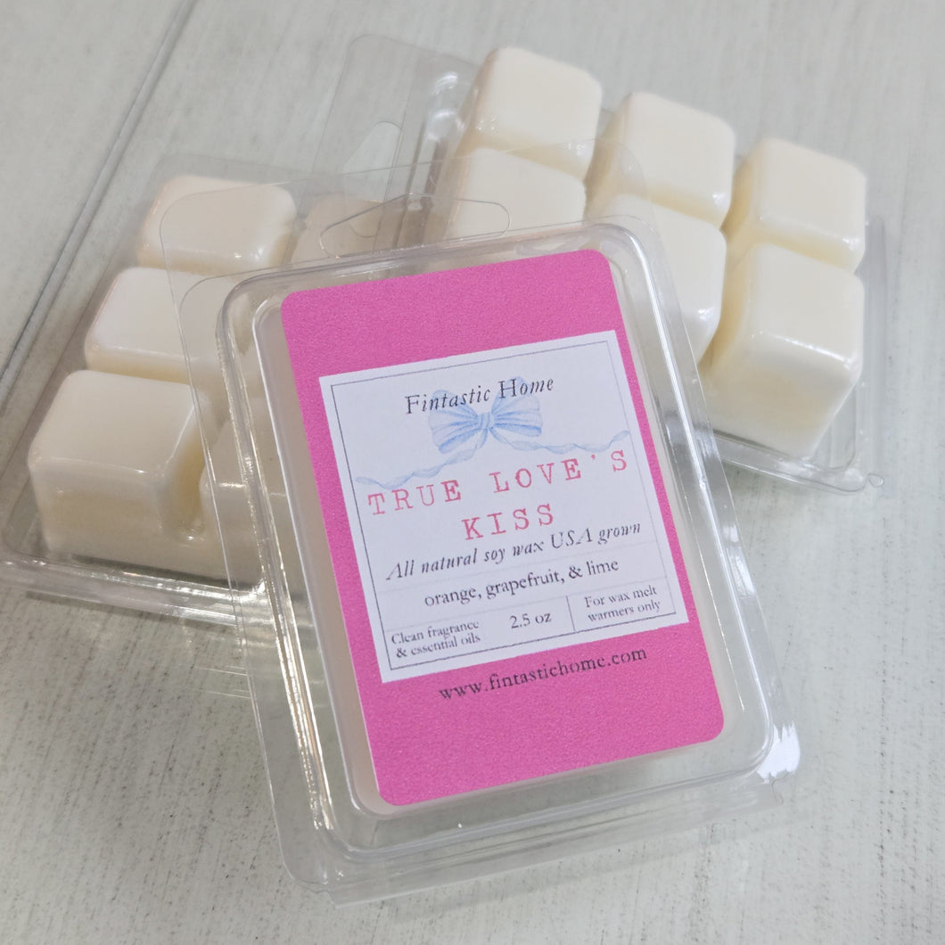 True Love's Kiss Wax Melt: Orange, Lime & Grapefruit