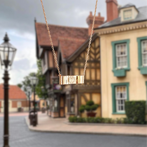 Practically Perfect Umbrella Bow Tie Necklace