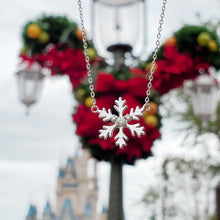 Load image into Gallery viewer, Crystal Snowflake Necklace
