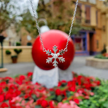 Load image into Gallery viewer, Crystal Snowflake Necklace
