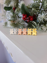 Load image into Gallery viewer, Gingerbread Mickey &amp; Minnie Earrings

