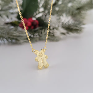 Gingerbread Mickey Necklace