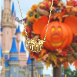 Minnie Magic Pumpkin Necklace