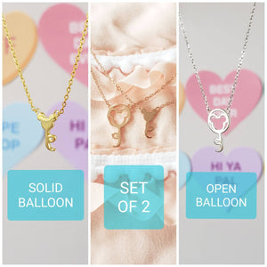 Best Friend Balloon Necklace - Mickey balloon necklace